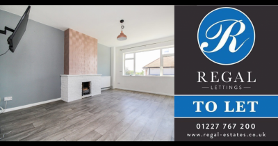 Three Bedroom Semi - Cul de Sac Location -  Sturry Village - TO LET