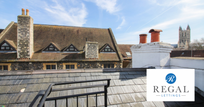 CITY CENTRE LIVING WITH ROOF TOP TERRACE - Two Bed Apartment - Canterbury - TO LET