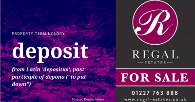 DO NOT UNDERESTIMATE THE SIZE OF DEPOSIT REQUIRED TO GET ON THE CANTERBURY HOUSING LADDER !