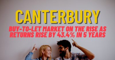 Canterbury Buy-to-Let Market on the Rise as Returns Rise by 46.1% in 5 Years