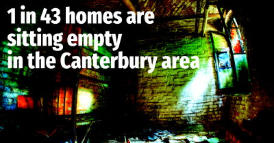 1 in 43 homes are sitting empty in the Canterbury area !