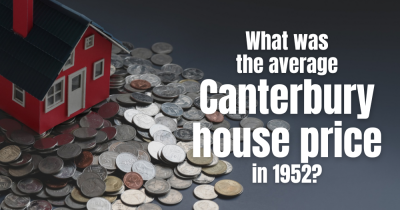 What Was The Average Canterbury House Price in 1952?