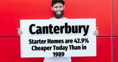 Canterbury Starter Homes are 42.9% Cheaper Today Than in 1989