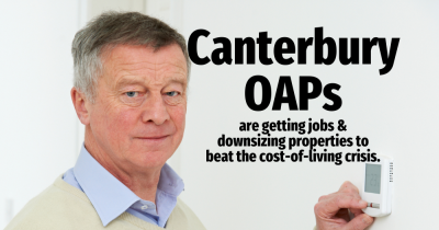 Canterbury OAPs are Getting Jobs and Downsizing Properties to Beat the Cost-of-Living Crisis.