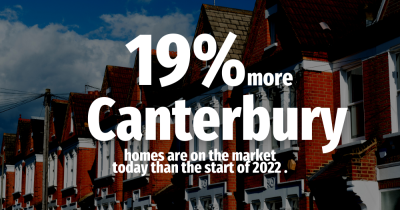 19% More Canterbury Homes are on the Market Today Than a Year Ago