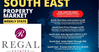 Your Weekly Property Statistics from Regal Estates
