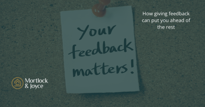How giving feedback can put you ahead of the rest