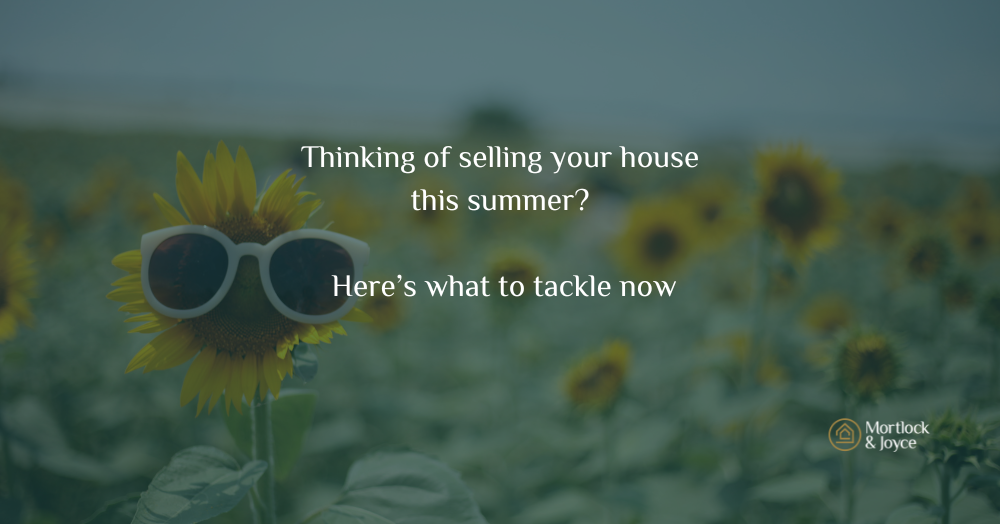 Thinking of selling your house this summer? Here’s what to tackle now!