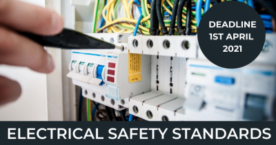 Landlords- are you ready for the Electrical Safety Standards deadline?