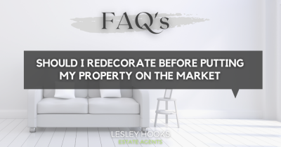 Should I Decorate Before Putting My Property On The Market?