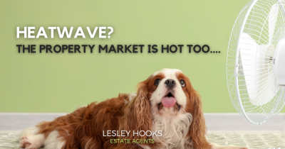 What happens to the property market in a heatwave?