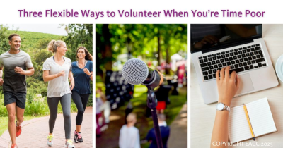 Three Flexible Ways to Volunteer When You’re Time Poor