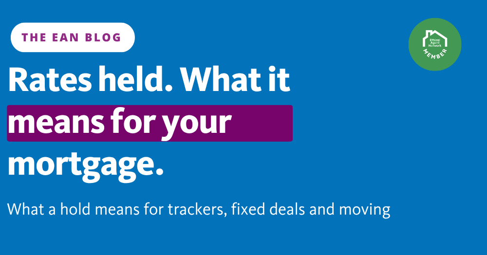 Bank Rate Held: What It Means for Your Mortgage Now