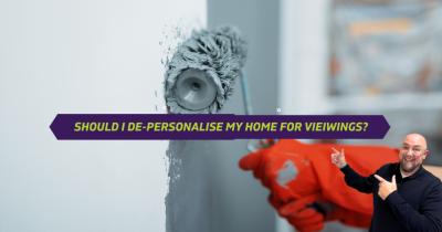 Should I de-personalise my home before selling?