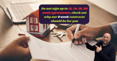 Why ALL sellers should ONLY sign a ZERO week Estate Agency Contract!