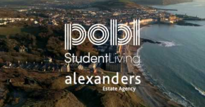 Seafront Rooms for Aberystwyth Students from £99 a week!