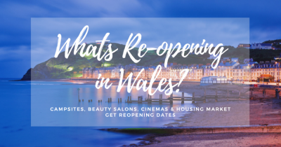 What is RE-OPENING in Wales next week?