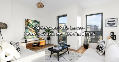 Next phase of apartments & houses at Southdowns Park, Lewes now released