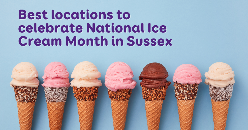 🍦July is National Ice Cream Month – Here are some of the best spots in Sussex
