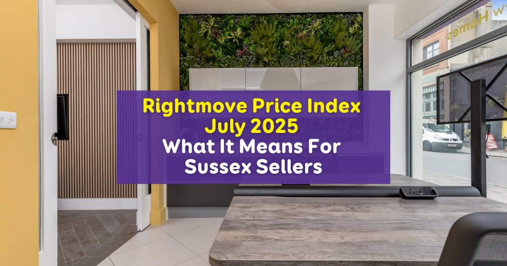 Rightmove Price Index - What It Means For Sussex Sellers