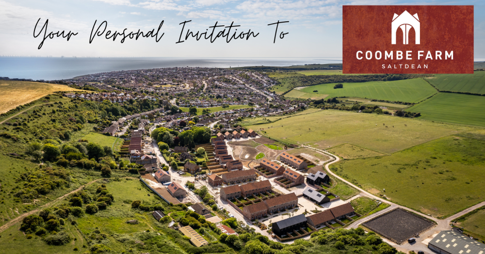 You Are Invited To The Launch of Coombe Farm Saturday 20th September 10am-4pm