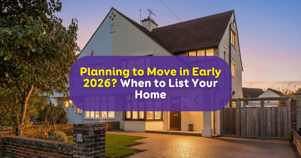 Planning to Move in Early 2026? Here’s When to List Your Home