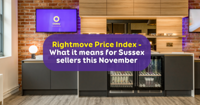 Rightmove Price Index - What It Means For Sussex Sellers this November
