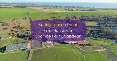 FINAL RELEASE: Coombe Farm, Saltdean - A Rare Opportunity for a New Family Home by the South Downs