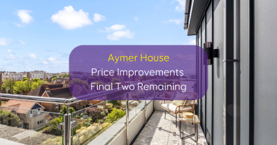 Aymer House: Final Two 2-Bedroom Apartments with Price Improvements!