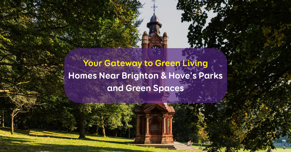 Discover Homes Near Brighton & Hove's Parks and Green Spaces