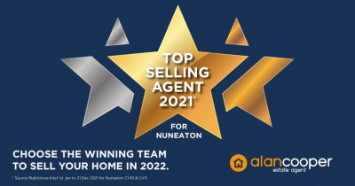 Nuneaton's Top Selling Agent for 2021