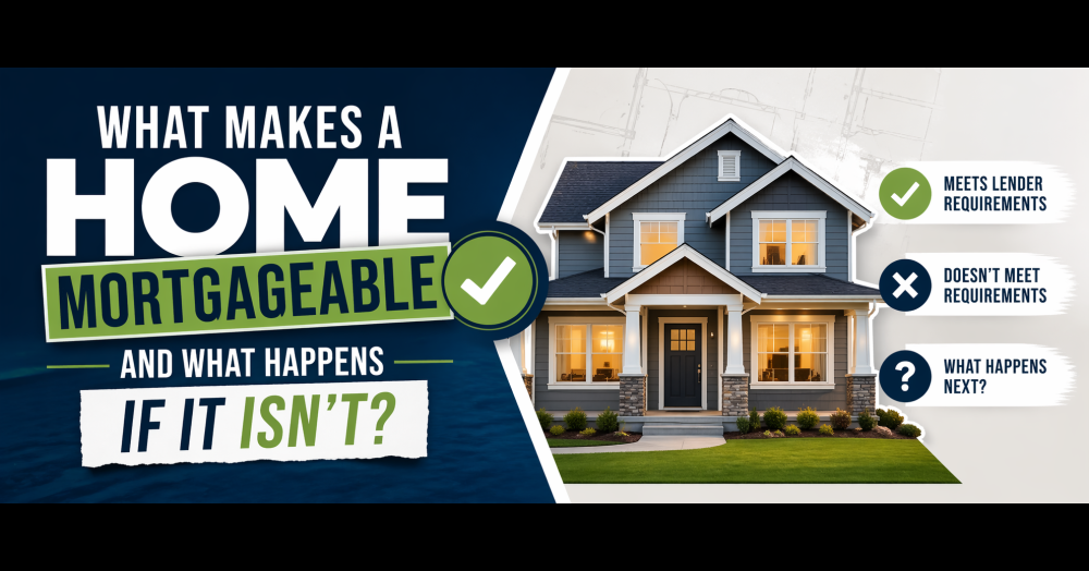 What Makes a Home Mortgageable And What Happens If It Isn’t?