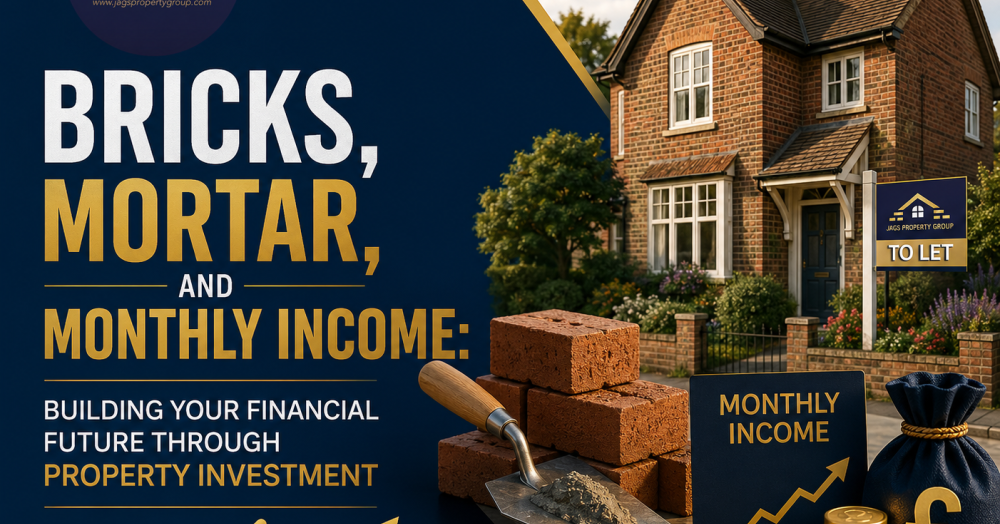 Bricks, Mortar, and Monthly Income: Building Your Financial Future Through Property Investment