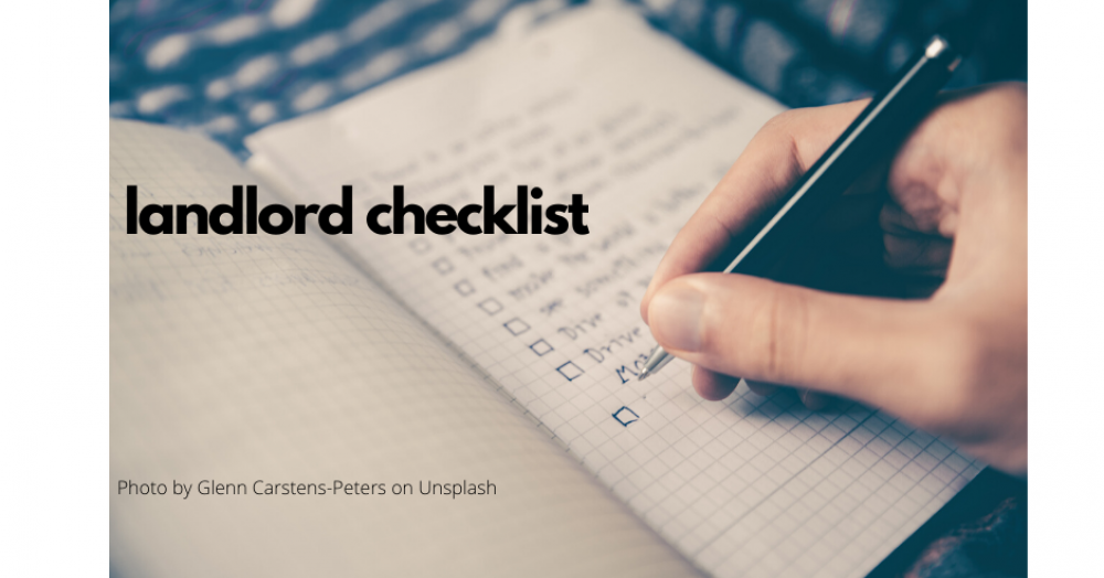 LANDLORD CHECKLIST