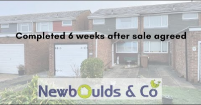 Shepperton home completes 6 weeks after the sale was agreed!