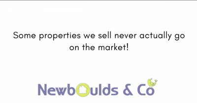 Selling a property 'off market'