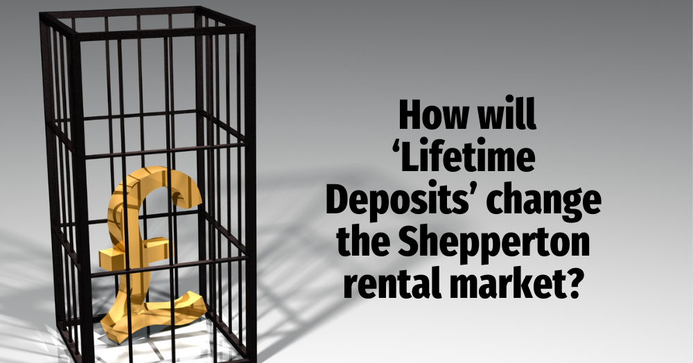 With Shepperton Tenants Deposits at £867,000,  Will ‘Lifetime Deposits’ Change the Rental Market