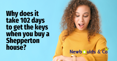 Why Does it Take 102 Days to Get the Keys When You Buy a Shepperton House?
