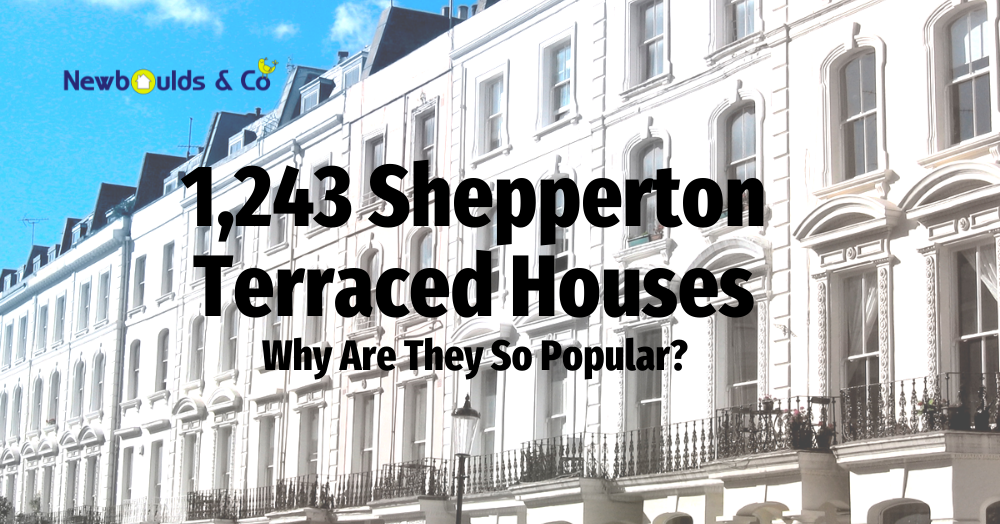 Did you know there are 1,243 Terraced Houses in Shepperton?