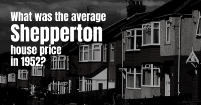 What Was the Average Shepperton House Price in 1952?
