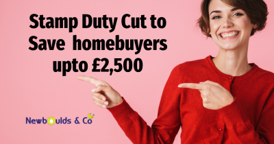 Stamp Duty Cut to Save homebuyers upto £2,500
