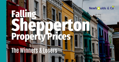 What is happening to Shepperton house prices?