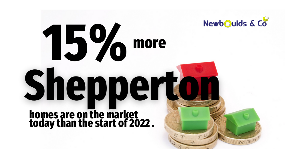 The Shepperton property market has changed in the last 12 months