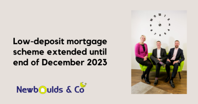 Low-deposit mortgage scheme extended until end of December 2023