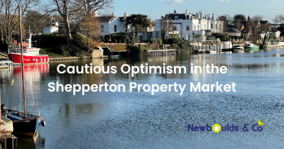 The Shepperton Property Market in the two months of 2023 is showing signs of cautious optimism