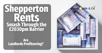 Shepperton Rents Smash Through the £2,030 Barrier
