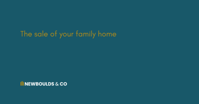 The sale of your family home