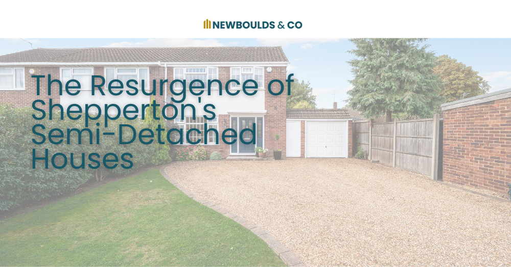 The Resurgence of Shepperton's Semi-Detached Houses: ... a 472% Price Surge in 28 Years