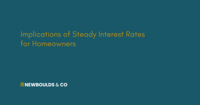 Implications of Steady Interest Rates for Homeowners