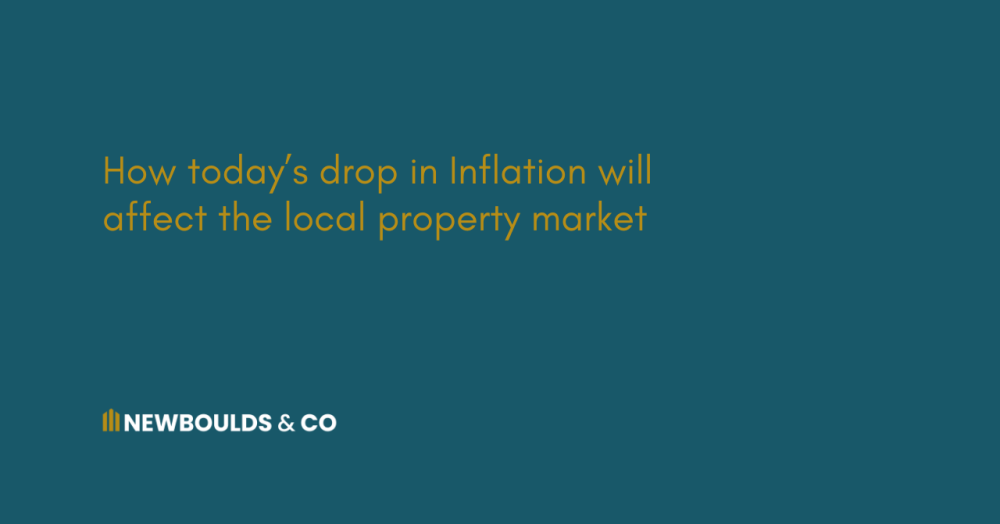 How today’s drop in Inflation will affect the property market